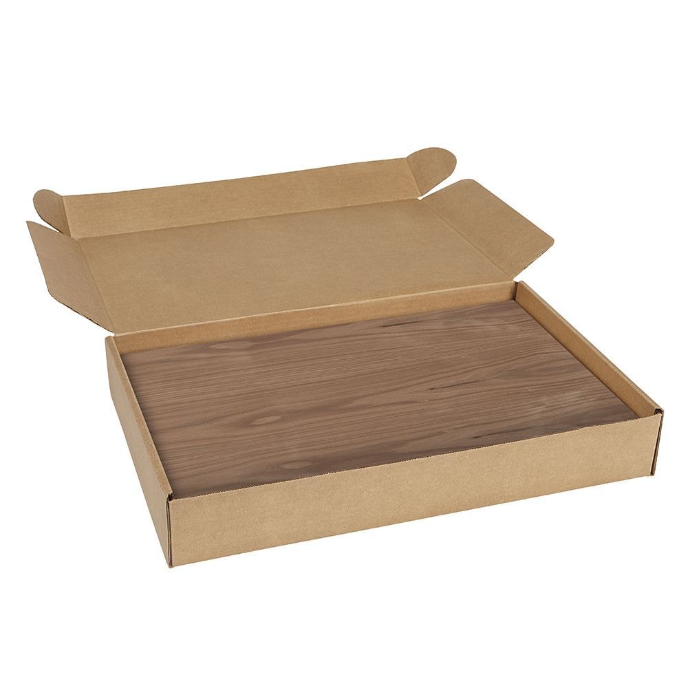 1/4 in. X 1 ft. X 1 ft. 7 in. Walnut Plywood (10-pack)