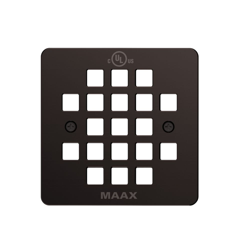 Square Drain Grid in Dark Bronze