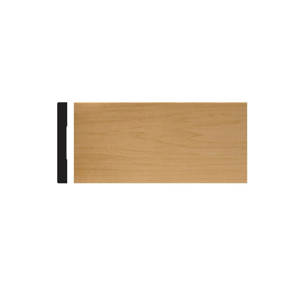 7/16-inch x 4-inch x 86-inch Unfinished Paintable Stainable Hardwood Basswood Casing in Tan