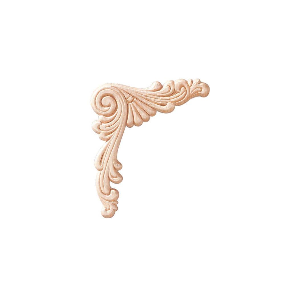 1/4-inch x 4.1/4-inch x 8.1/2-inch Unfinished Paintable Decorative Accent Moulding in Tan