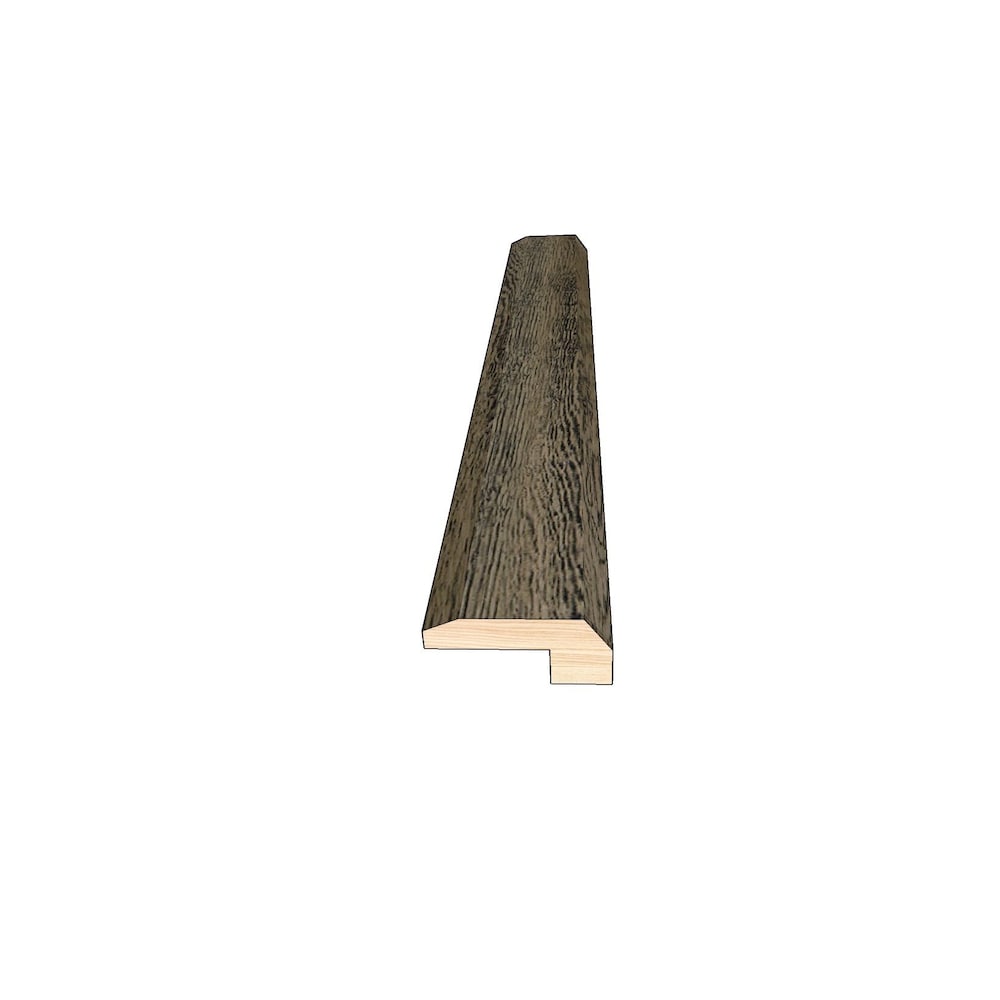 Seuil en bois dur vieilli Bourbon de 3/8 po d'épaisseur x 2 po de largeur x 78 po de longueur