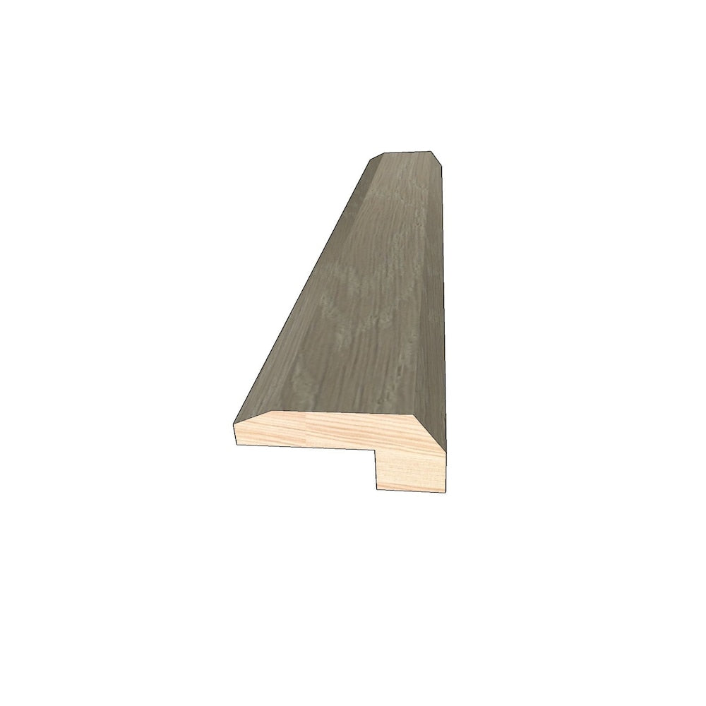 Seuil en bois dur de 3/8 po d'épaisseur x 2 po de largeur x 78 po de longueur en sable artésien
