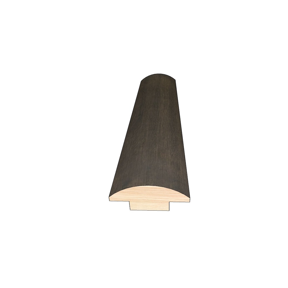 Tanned Leather 1/2-inch Thick x 2-inch Wide x 78-inch Length Hardwood T-Molding
