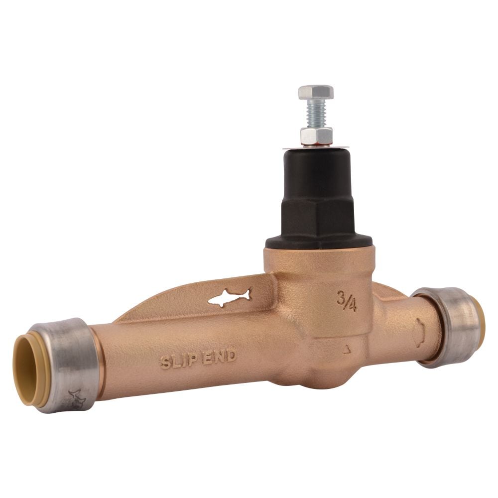 Vanne de réduction de pression directe SharkBite 3/4 po EB45 avec fonction de glissement