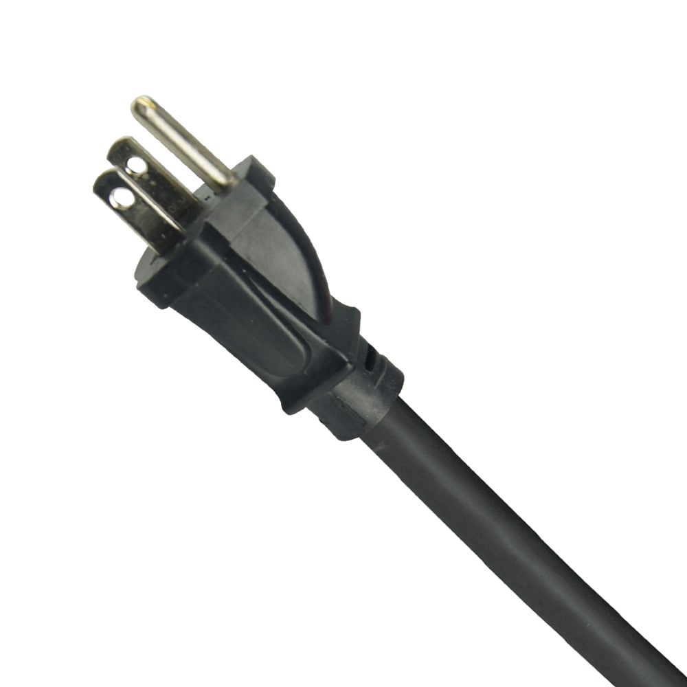 15 ft. 16 Gauge 13 Amps Indoor & Outdoor Light Duty Extension Cord, Black