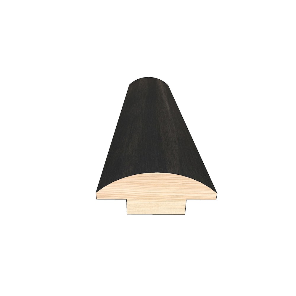 Shadow Gray 1/2-inch Thick x 2-inch Wide x 78-inch Length Hardwood T-Molding