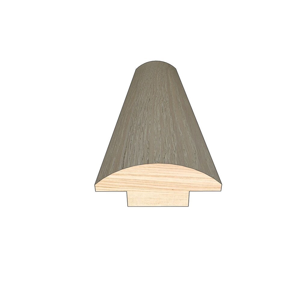Moulure en T en bois dur de 1/2 po d'épaisseur x 2 po de largeur x 78 po de longueur en sable artésien
