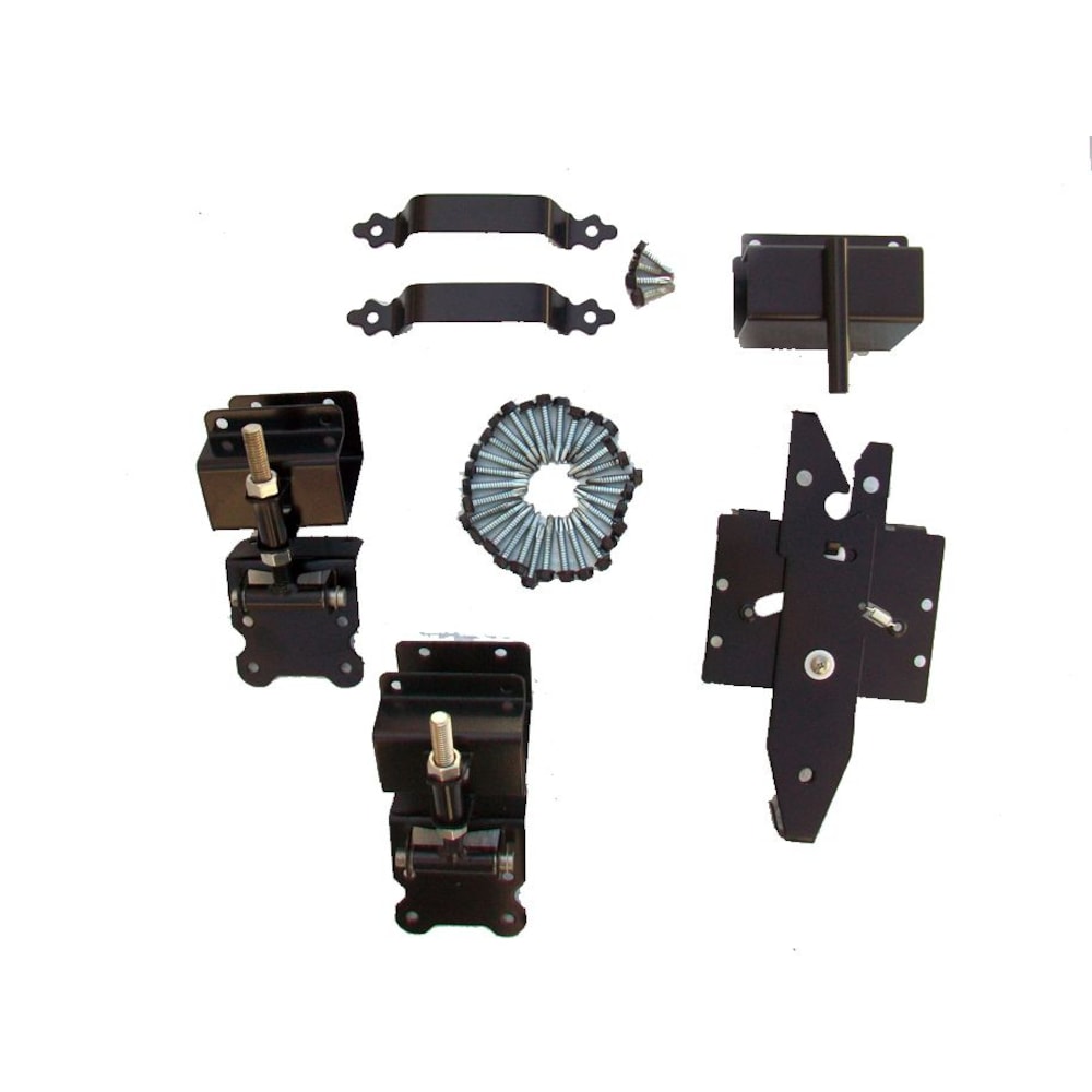 4 Ft. x 6 Ft. Trex Horizons Winchester Grey Single Gate Panel Kit with Posts And Gate Hardware