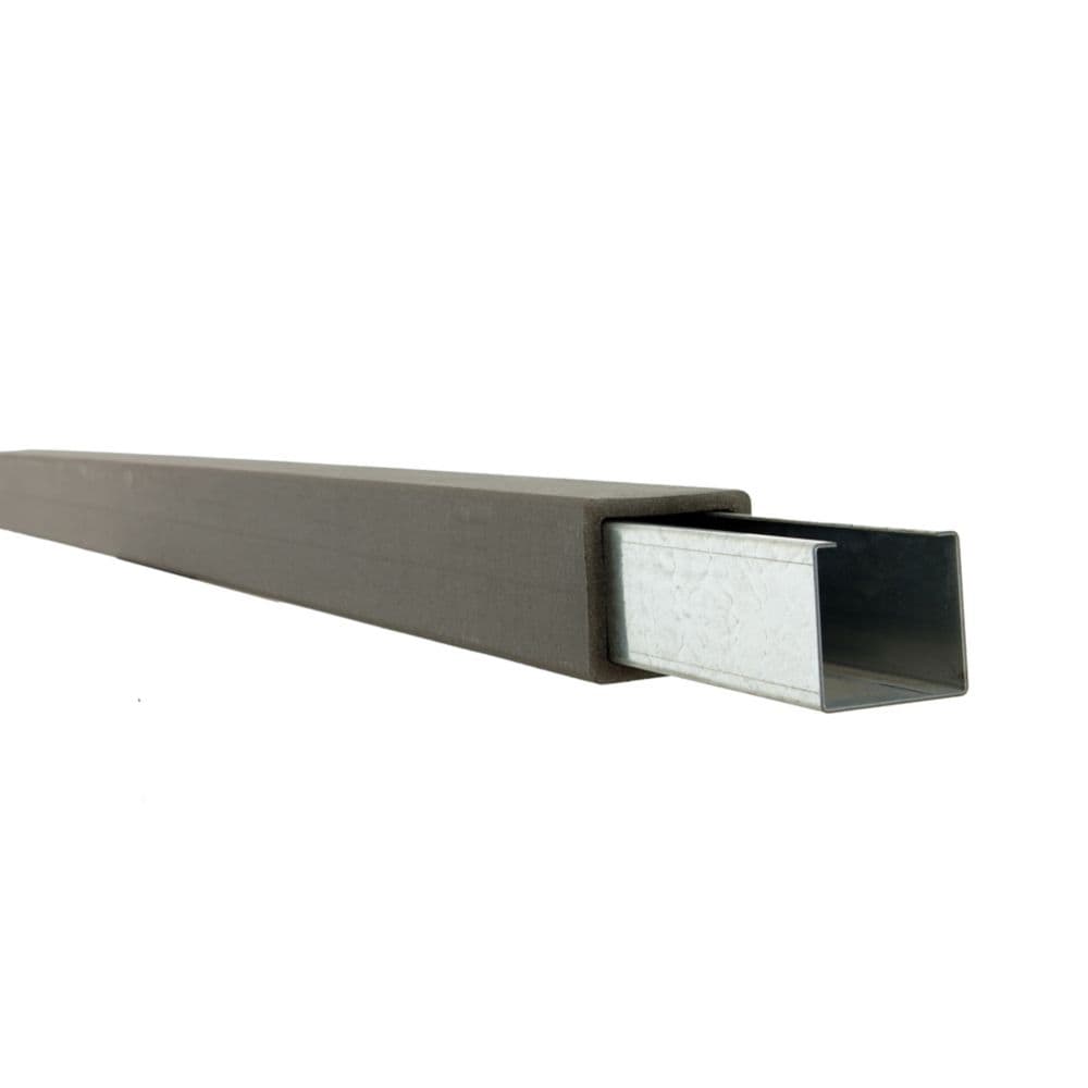 4 Ft. x 6 Ft. Trex Horizons Woodland Brown Single Gate Panel Kit with Posts And Gate Hardware