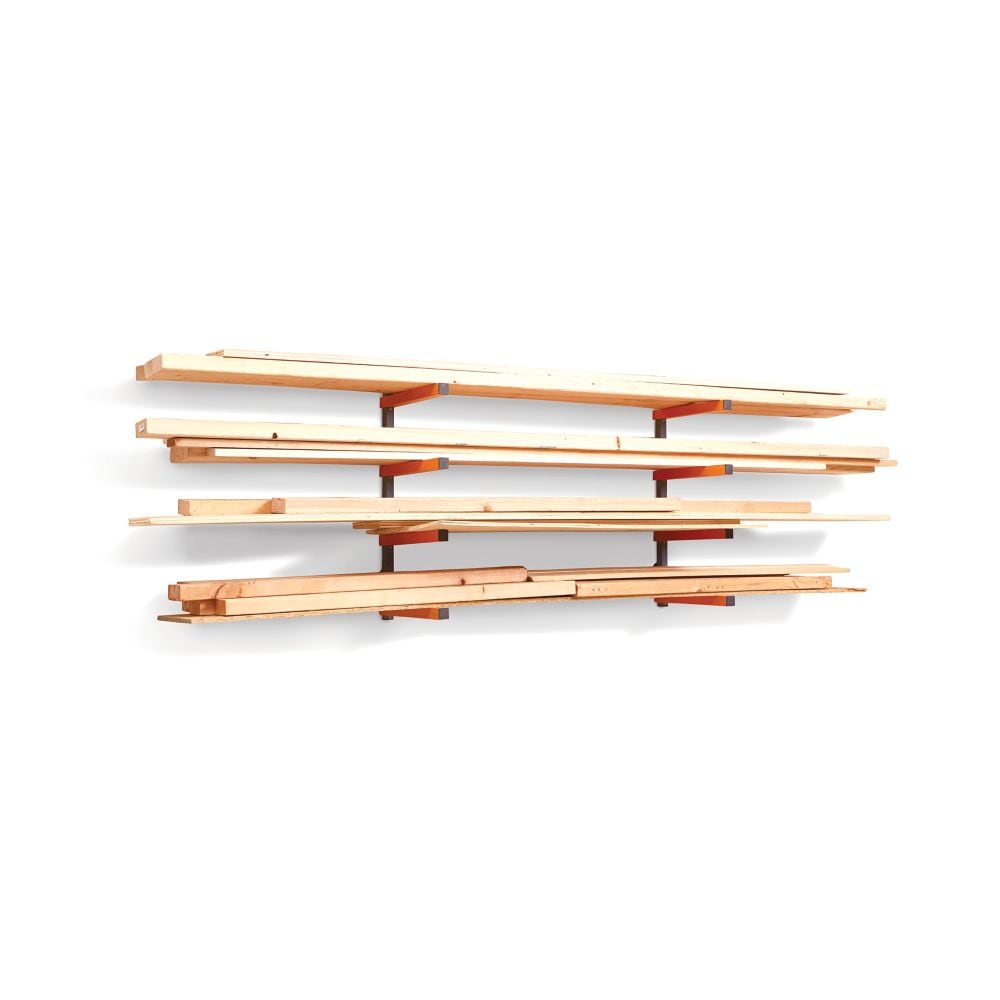 Étagère murale de garage réglable à 4 niveaux