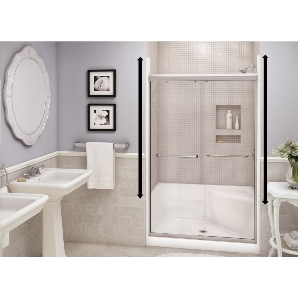 Tile Adaptor 60-inch x 6-inch x 1 3/4-inch for Essence Shower Base in White