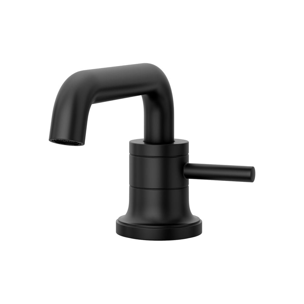 Tenet Single Handle 1 or 3 Hole Matte Black Bathroom Sink Faucet/Tap