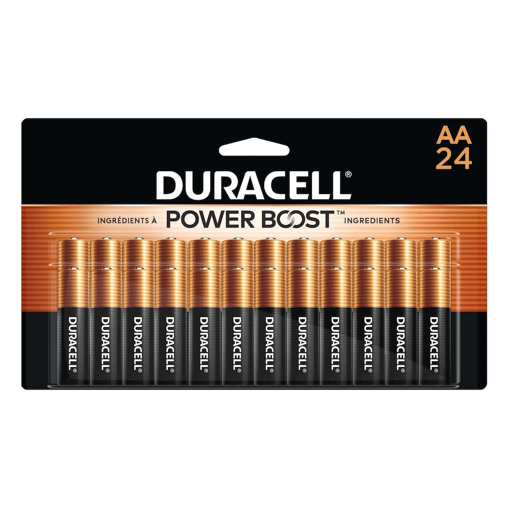 Coppertop AA Batteries, 24 Pack, Alkaline Battery