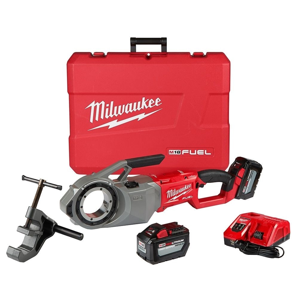 Kit d'enfilage de tuyaux sans fil M18 FUEL ONE-KEY avec (2) batteries 12,0 Ah et étui