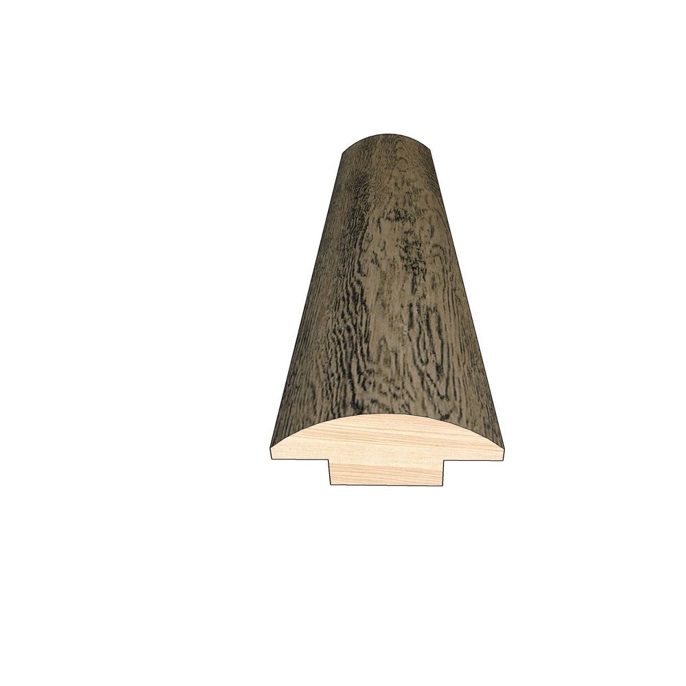 Moulure en T en bois dur vieilli Bourbon de 1/2 po d'épaisseur x 2 po de largeur x 78 po de longueur