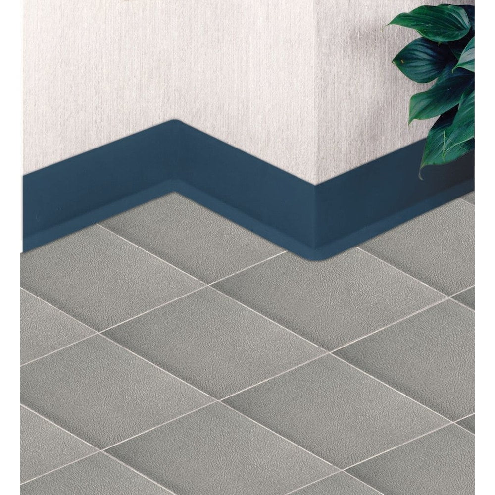 Plinthe murale en vinyle de 4 po – 120 pi – True Blue