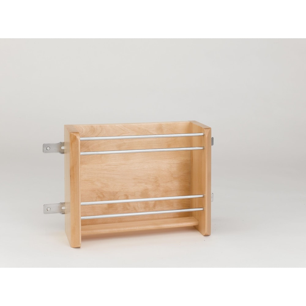 10 1/8 in (257 mm) Door Mount Foil Rack-Maple
