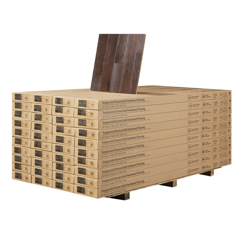 French Oak Pacific Grove 3/4-inch Thick X 5-inch Wide Solid Hardwood Flooring (904 sq. ft./pallet)