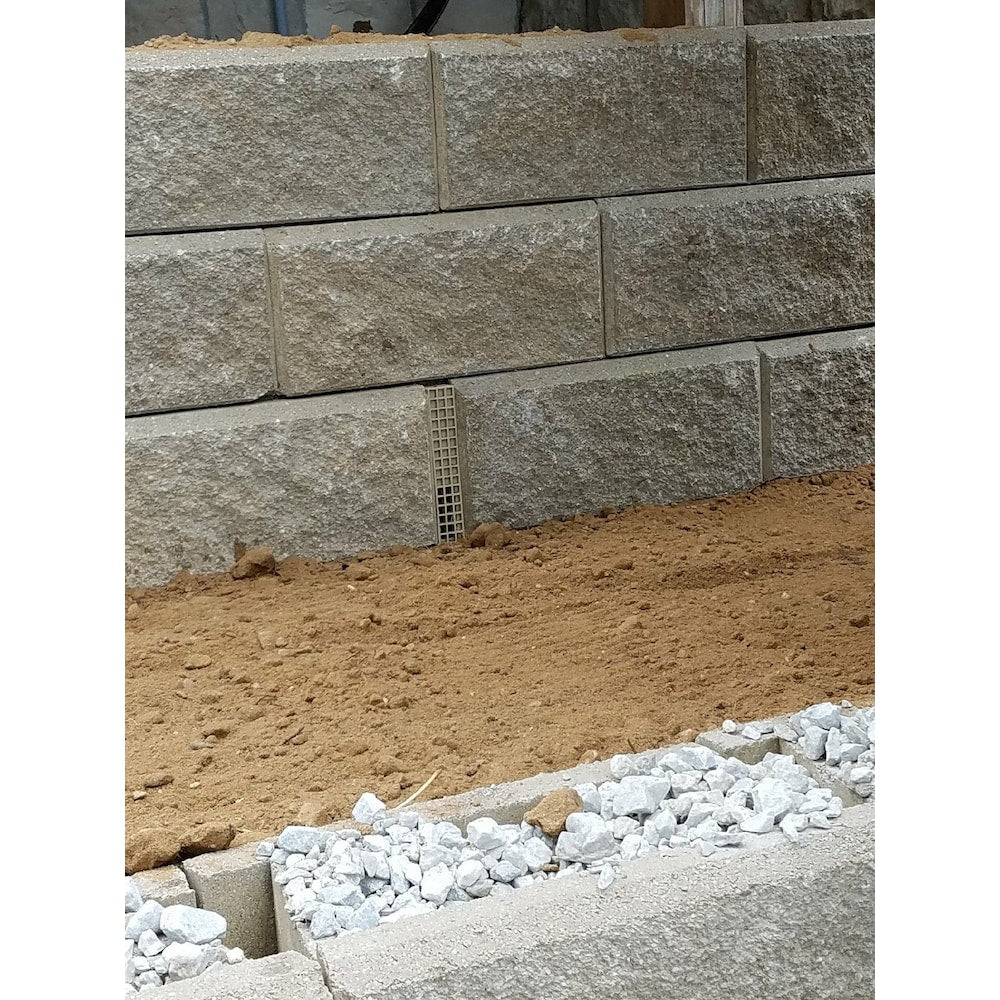 Wall Drain Pro - Universal Retaining Wall Block Drain