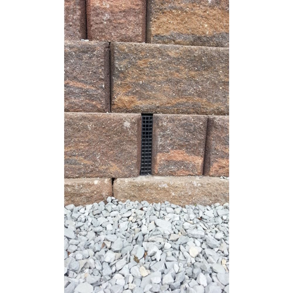 Wall Drain Pro - Universal Retaining Wall Block Drain