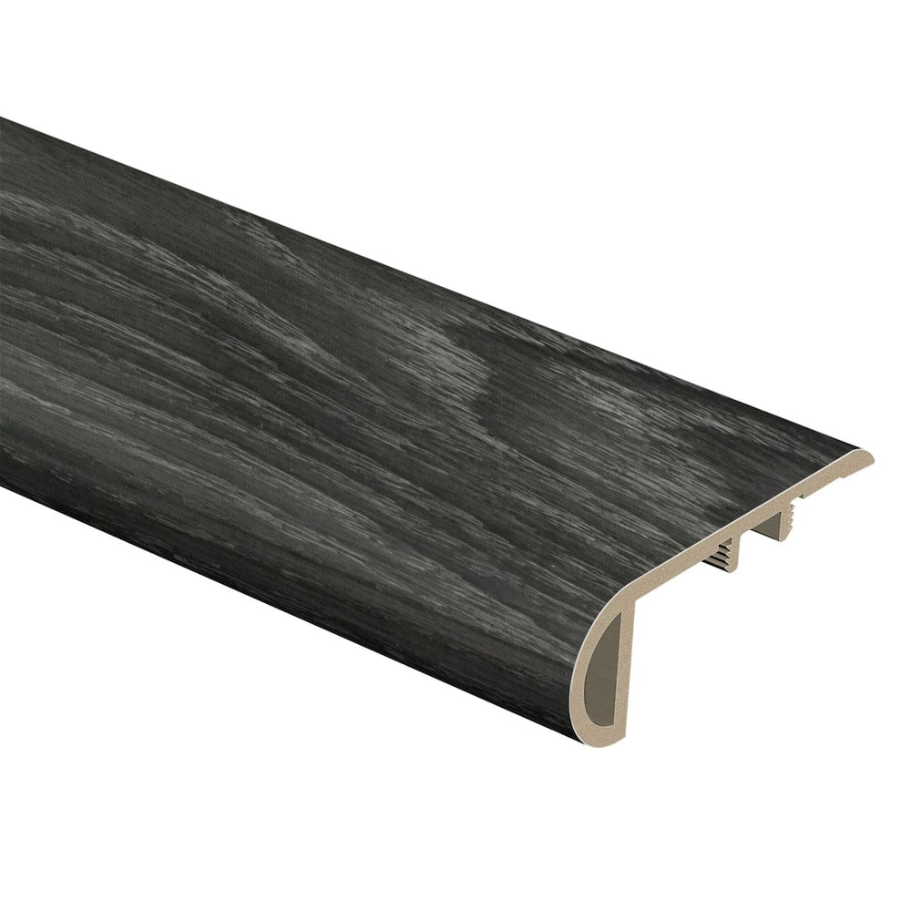 Brooks Range Oak .75 inch x 2.125 inch x 94 inch Vinyl Stair Nose Molding