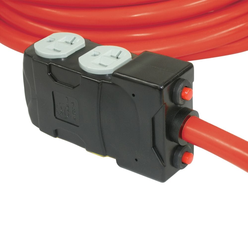 25' Generator Extension Cord with Resets
