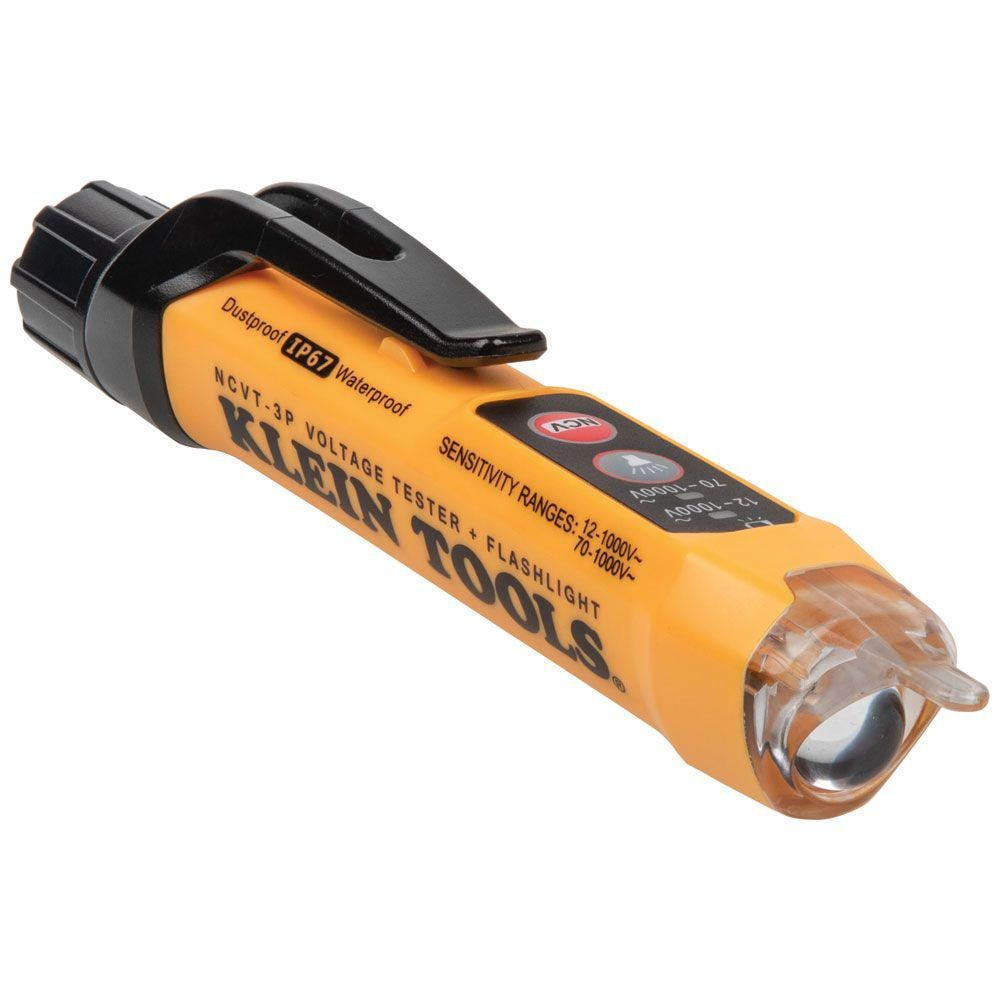 3-Piece AC/DC Voltage Tester, Non-Contact Voltage Tester and Outlet Tester Tool Set