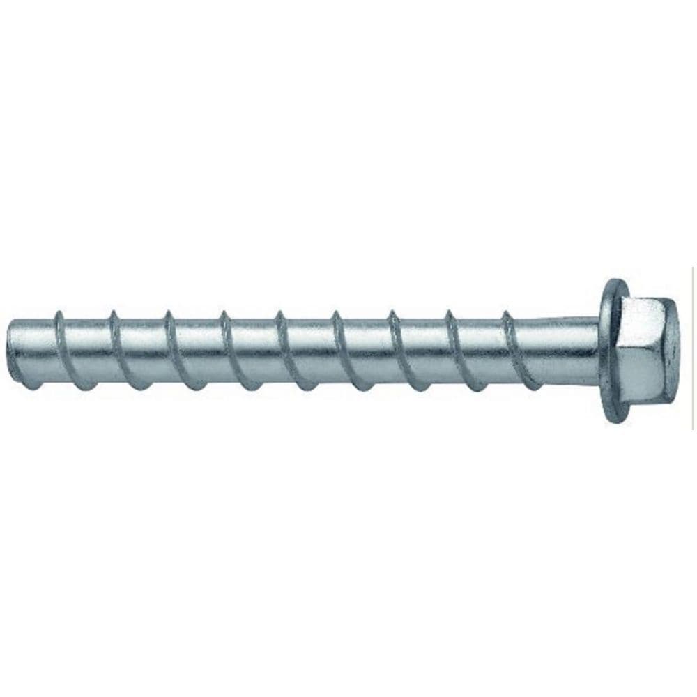 1/4 inch x 3 inch Kwik Hus-EZ Concrete and Masonry Screw Anchors (100-Piece)