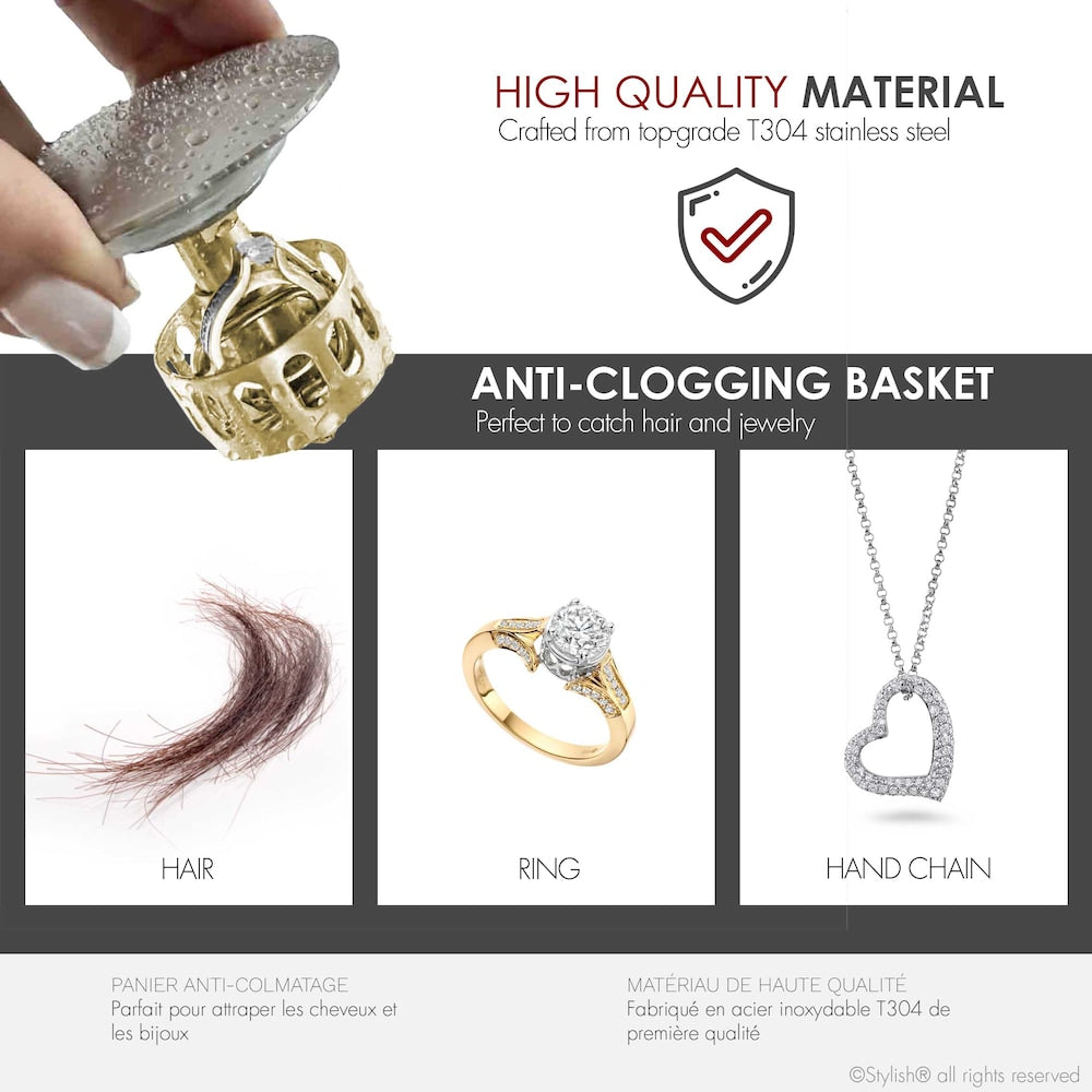 Brushed Nickel Pop-Up Bathroom Sink with Overflow