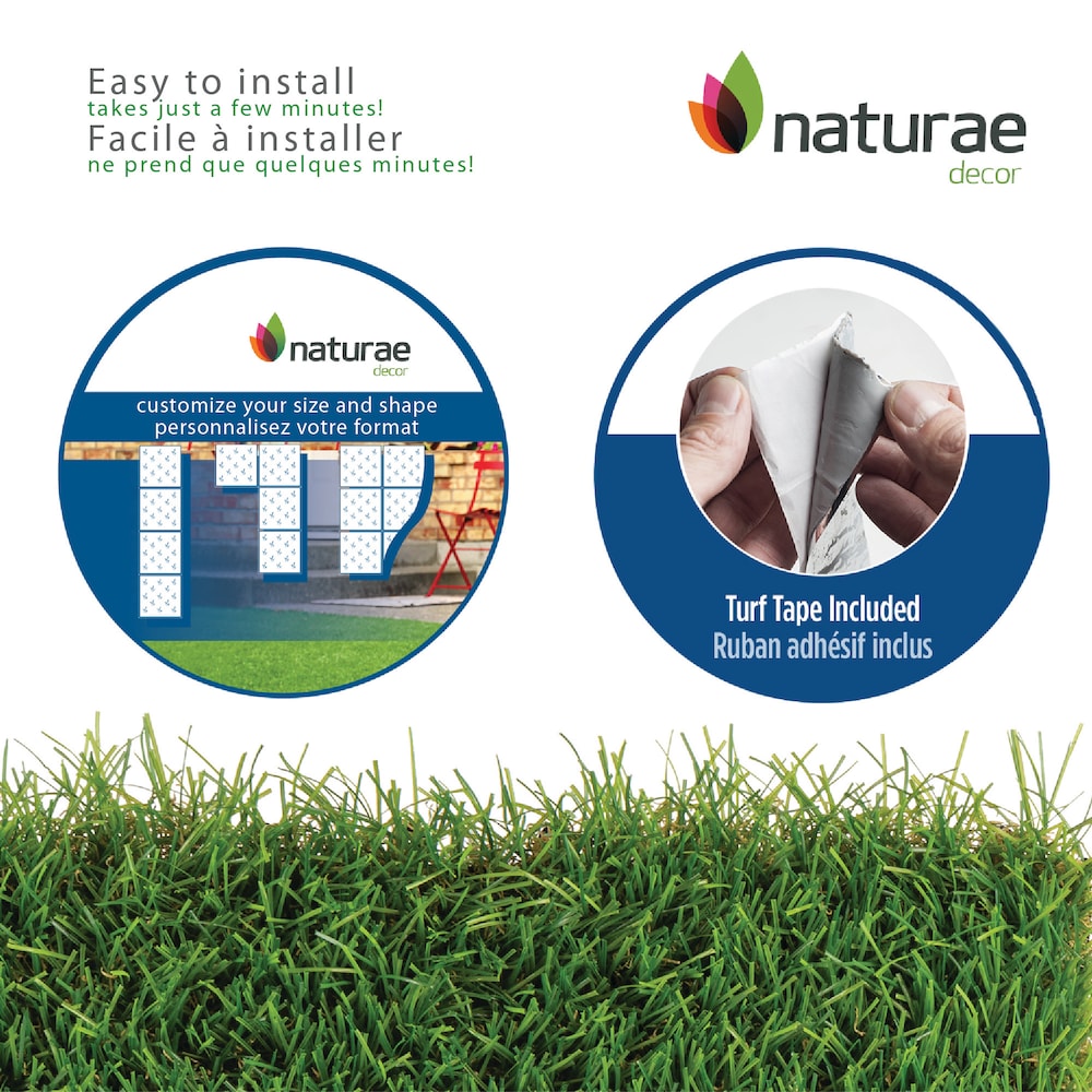 ARTIFICIAL LANDSCAPING GRASS 39 in x 39 in