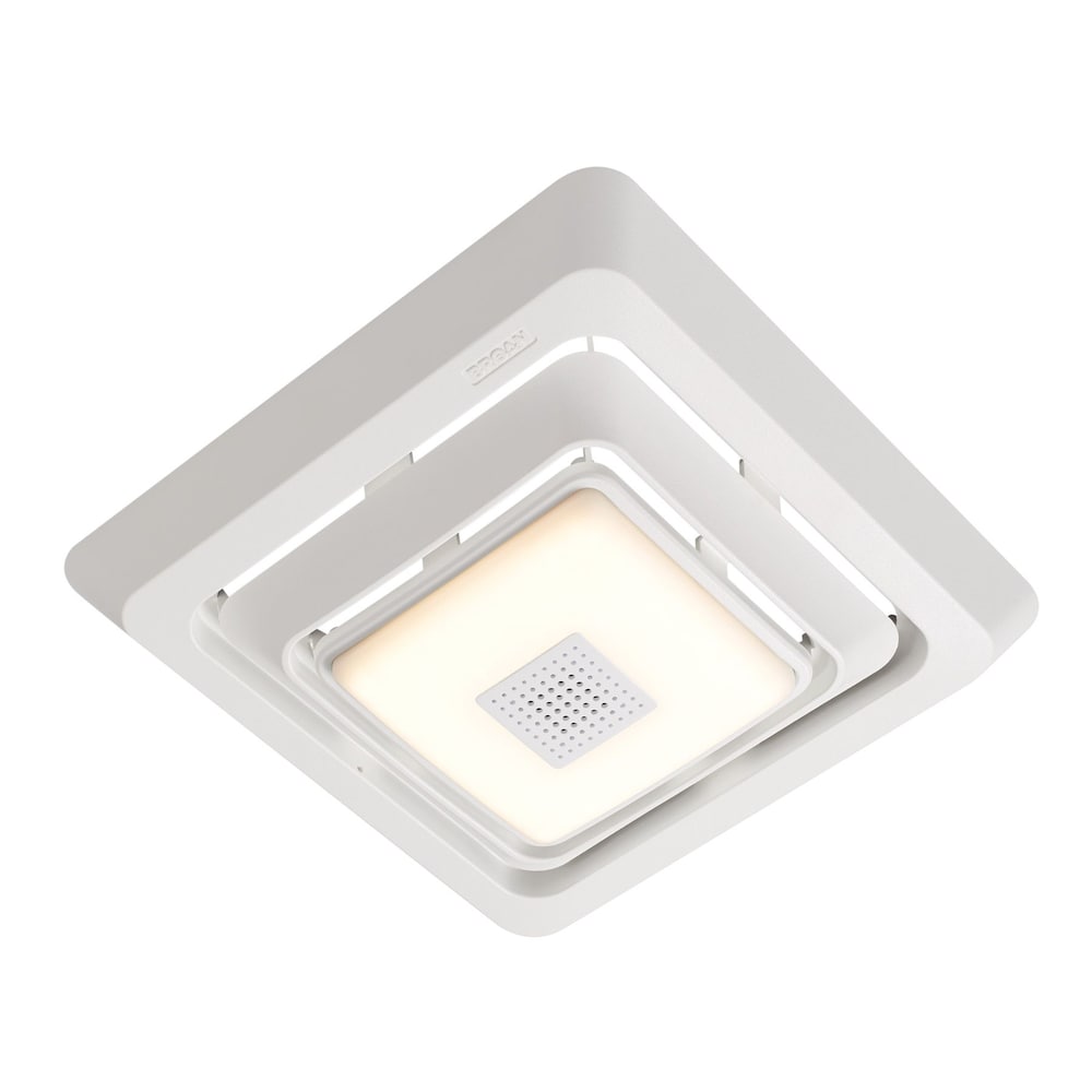 Quick Install Bathroom Exhaust Fan Upgrade Grille/Cover with Bluetooth Speaker and LED Light