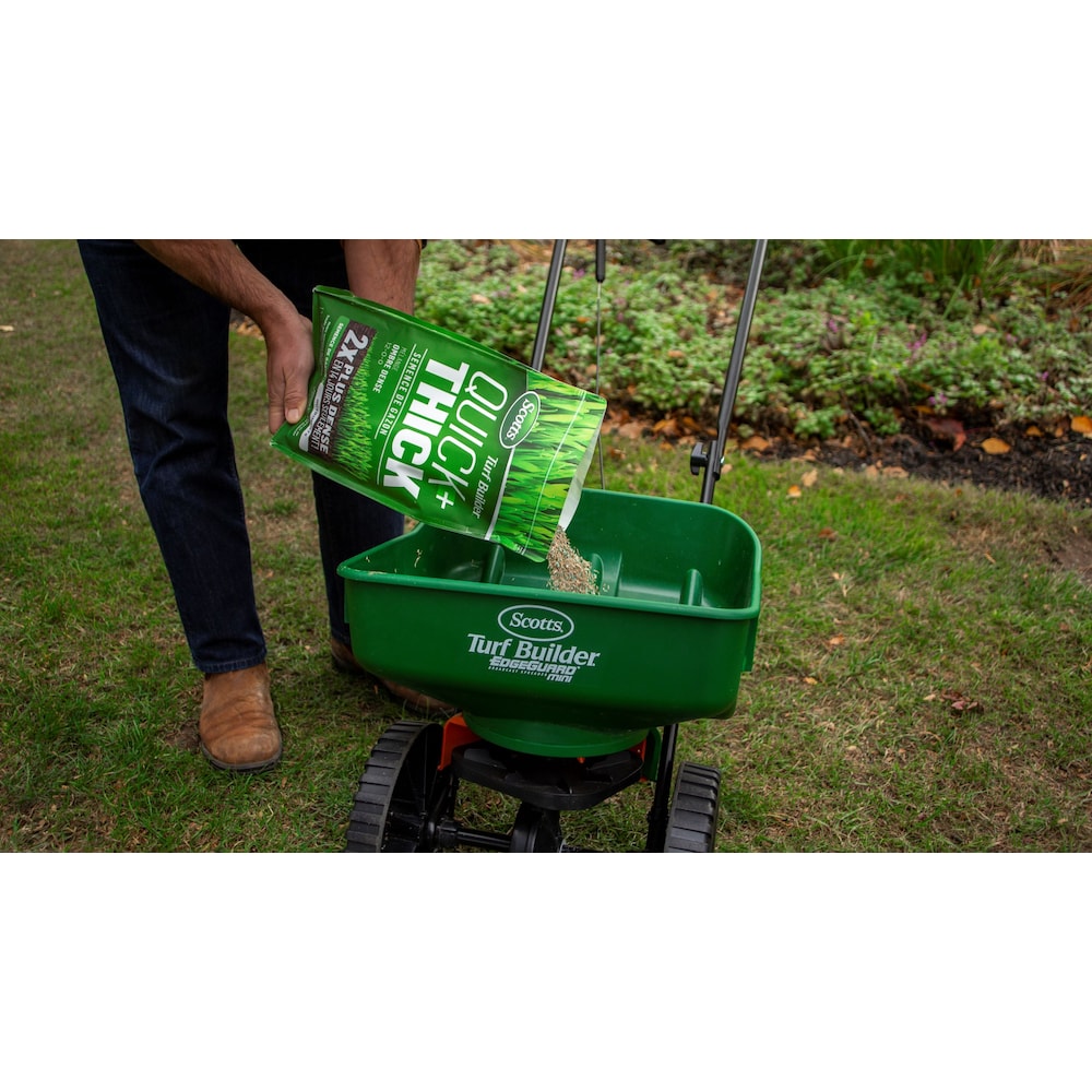 Mélange de semences de gazon Turf Builder Quick + Thick Dense Shade 12-0-0 - 1,2 kg - 162 m2 (1 751 pi2)