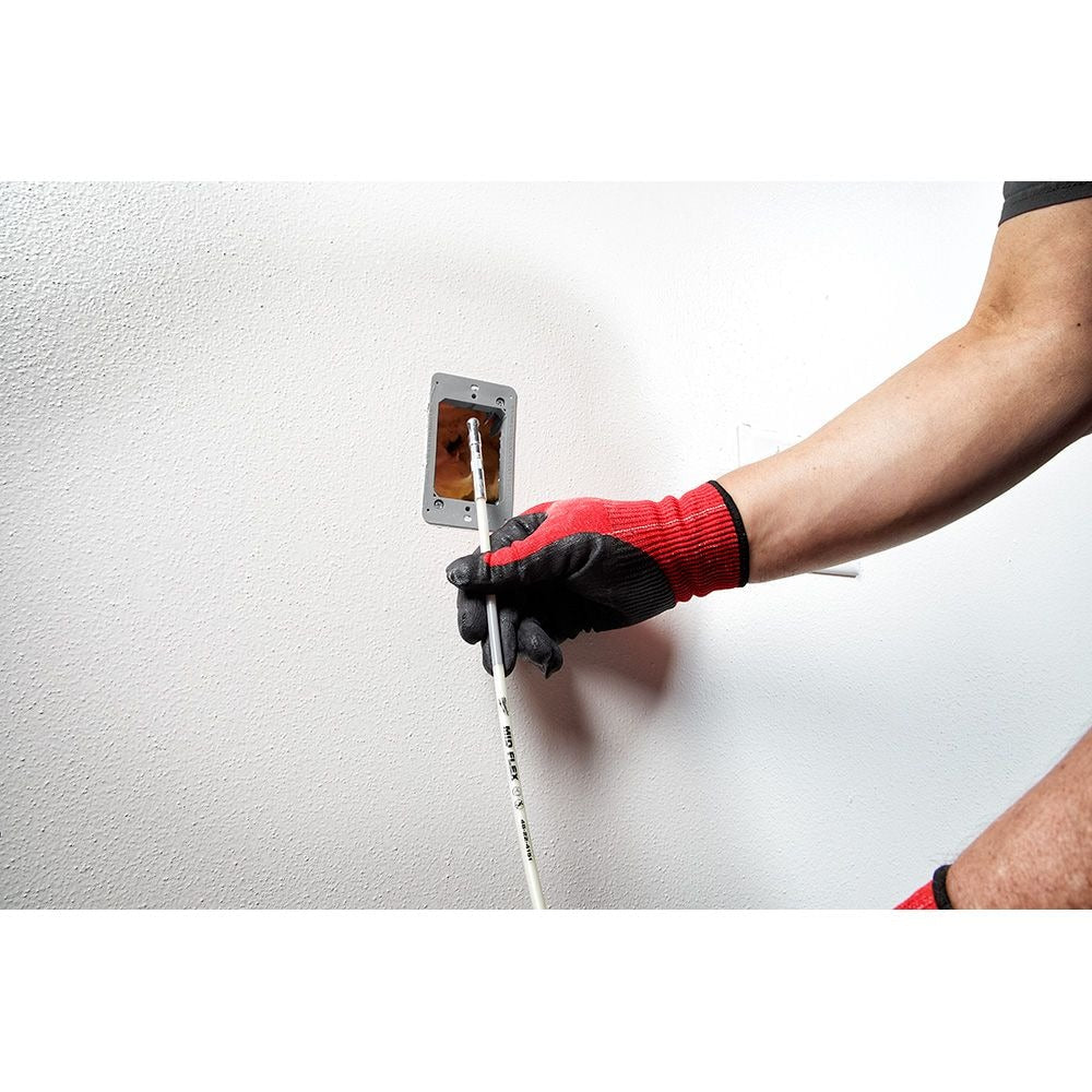 Kit de bâtonnets de pêche en fibre de verre haute flexibilité de 15 pieds avec accessoires