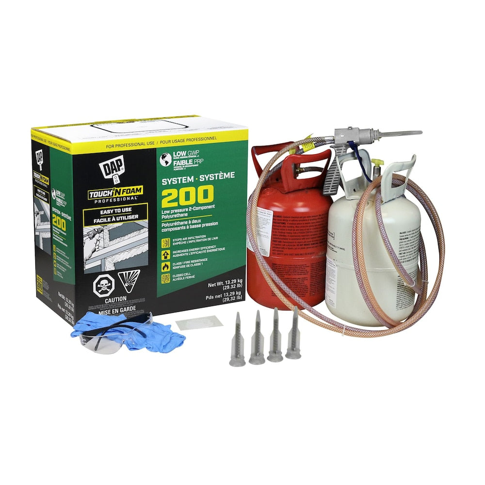 Touch n Foam® Professional Low GWP Foam Sealant Kit 200 1.75 PCF FR CCMC