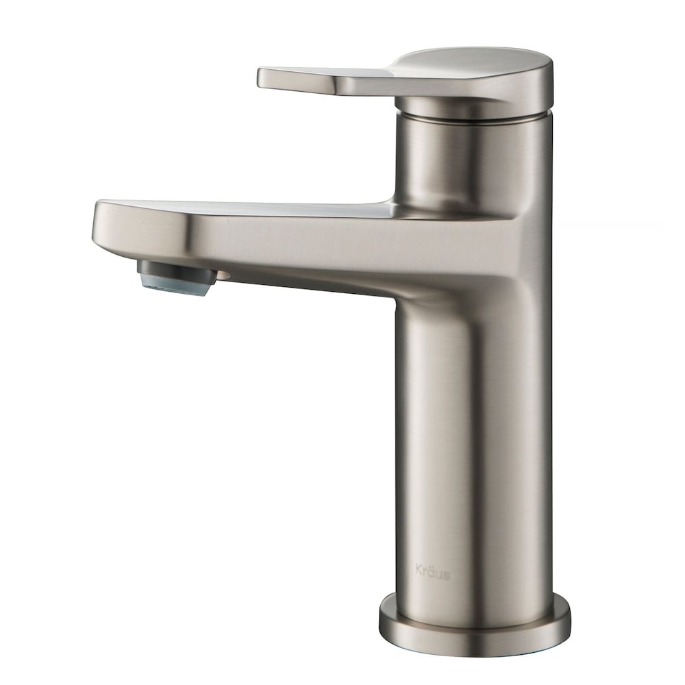 Indy Single Handle Bathroom Faucet in Spot Free Stainless Steel (2-Pack)