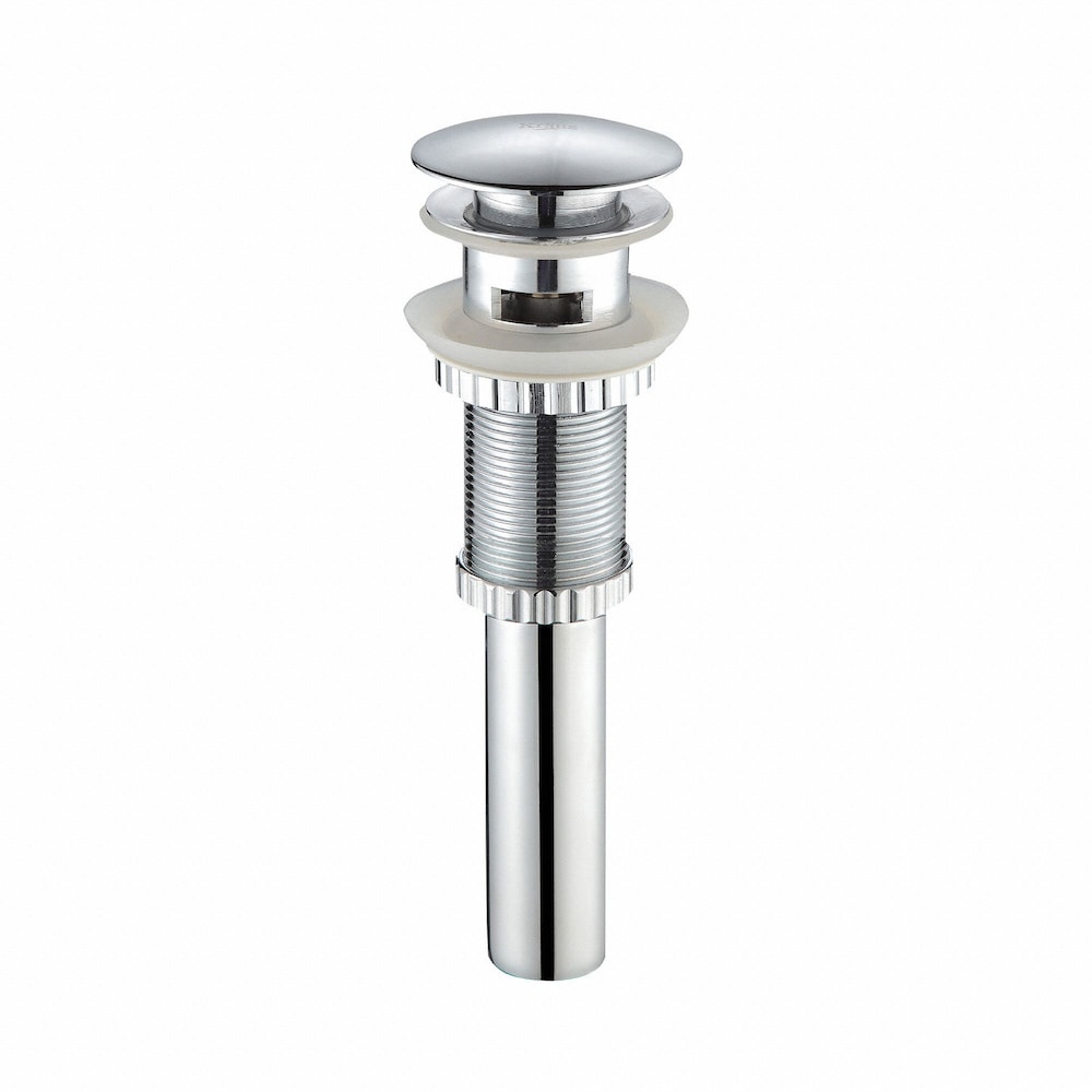 Indy Single Handle Bathroom Faucet with Matching Pop-Up Drain in Chrome