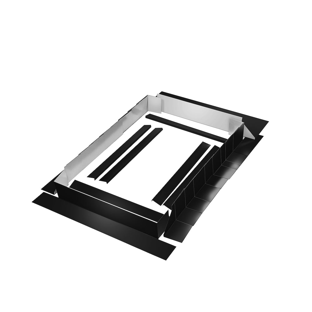 Curb Mount Flashing Kit for Model 40 Series Skylights - Black