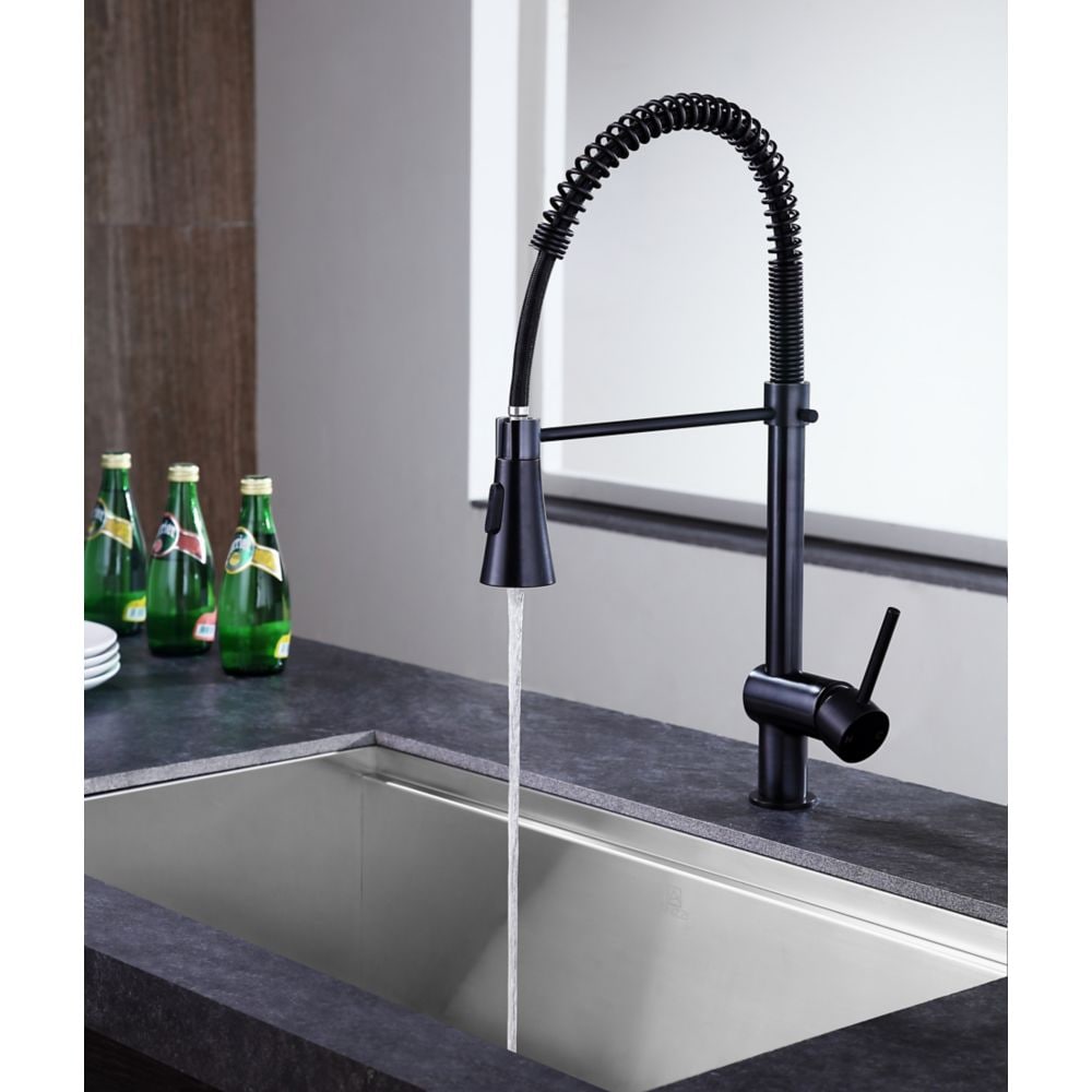 Carriage Single-Handle Standard Kitchen Faucet in Oil Rubbed Bronze