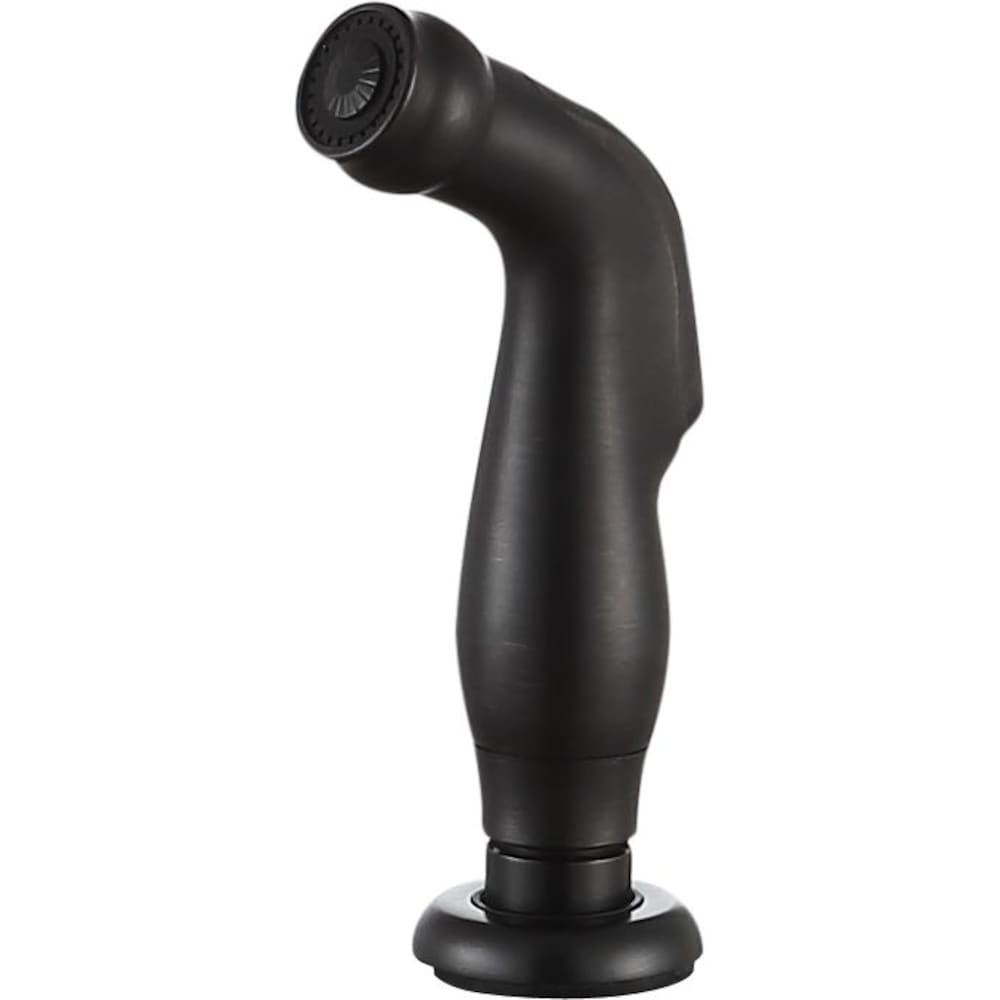 Highland Single-Handle Standard Kitchen Faucet with Side Sprayer in Oil Rubbed Bronze