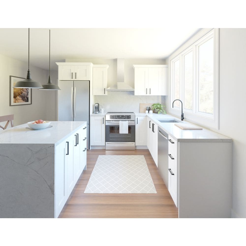 Oxford 2.5-inch x 96-inch White Molding for Kitchen Cabinets