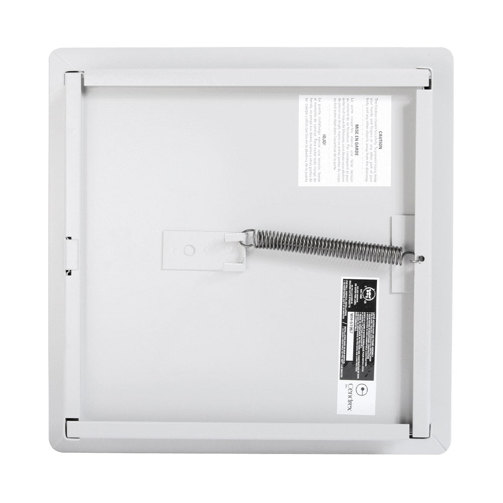8" x 8" Fire Rated Uninsulated Metal Access Panel with Flange