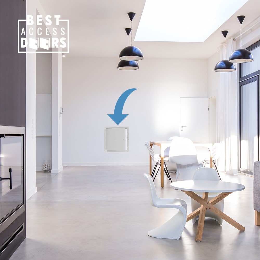 8" x 8" Universal Metal Access Panel with Flange