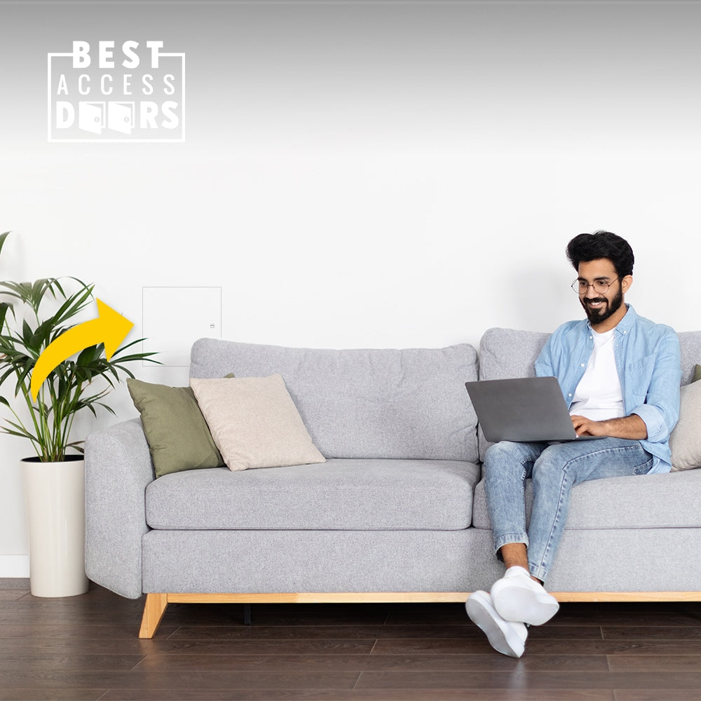 24" x 24" Universal Metal Access Panel with Mud In Flange