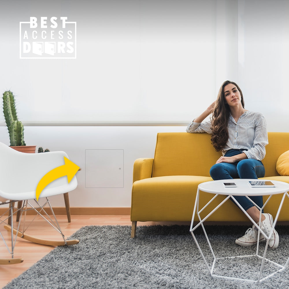 24" x 24" Aesthetic Metal Access Panel with Hidden Flange