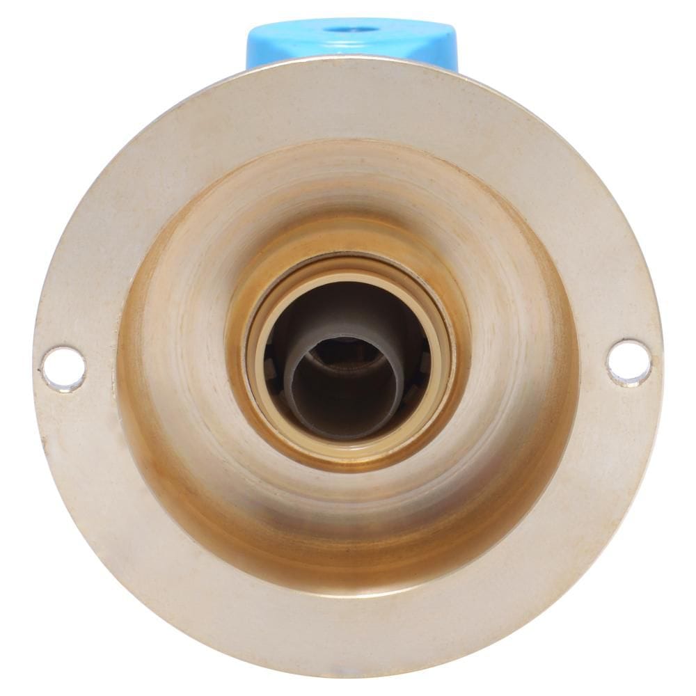 SharkBite-1/2 inch Push-to-Connect x 3/4 inch MHT Brass Quarter-Turn Hose Bibb