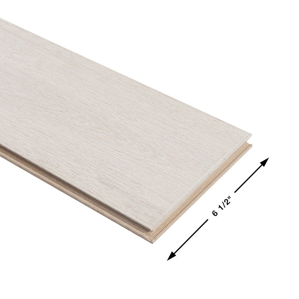 Sample -French Oak Rincon Engineered Click Lock Hardwood Flooring, 6.5 inch x 7 inch