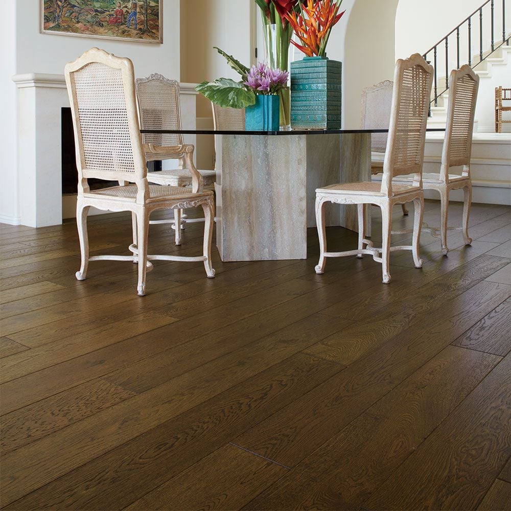 Sample -French Oak Stinson Engineered Click Lock Hardwood Flooring, 6.5 inch x 7 inch