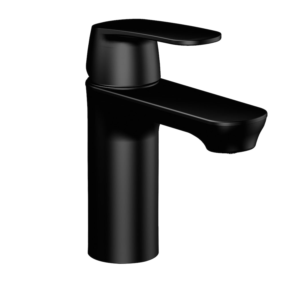 Foxton Single Hole Single-Handle Bathroom Faucet in Matte Black