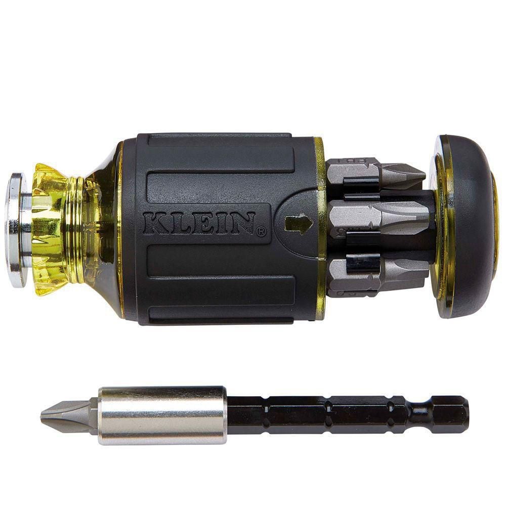 Tournevis tronqué multi-embouts 8 en 1 à longueur réglable