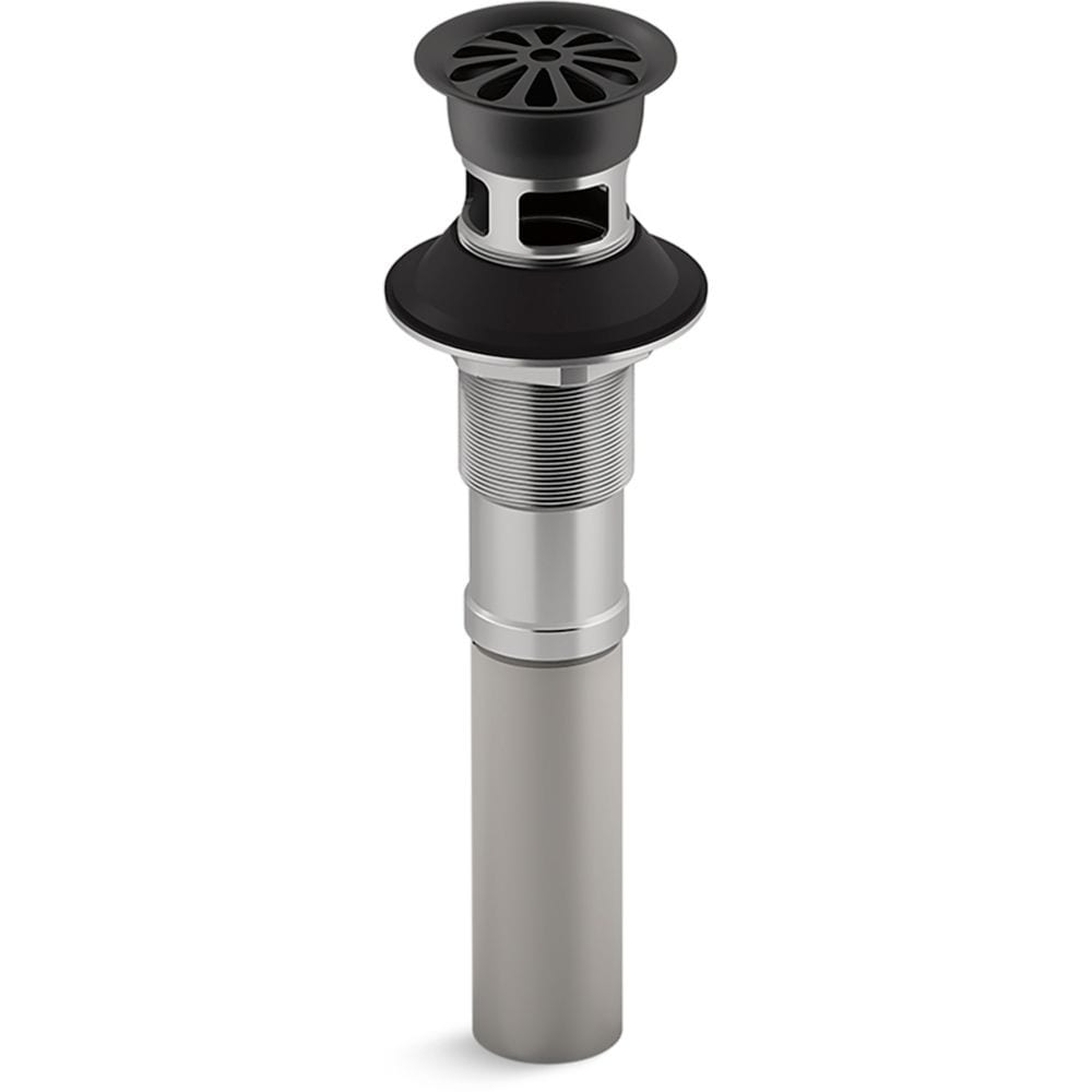 Grille de vidange pour lavabo de salle de bain avec trop-plein